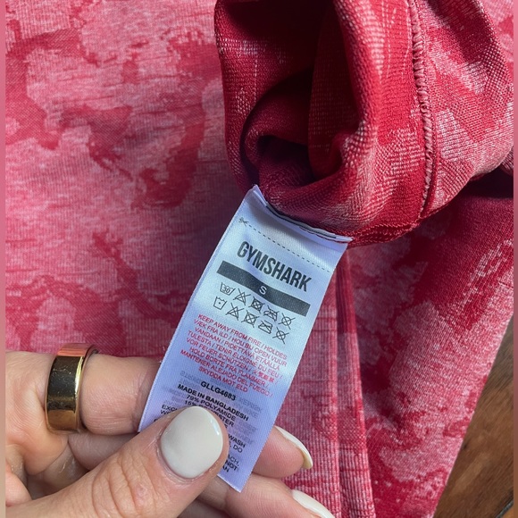 Gymshark Adapt Seamless Red Camo Leggings - Picture 3 of 4